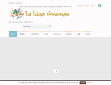 Tablet Screenshot of lalunacrescente.it